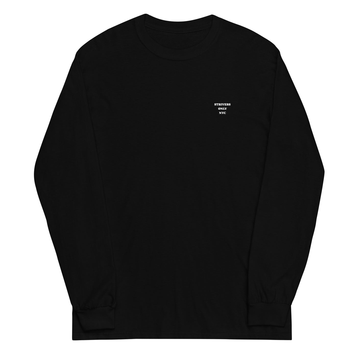 Believe in Yourself Long Sleeve Shirt – Motivational Black & White Tee