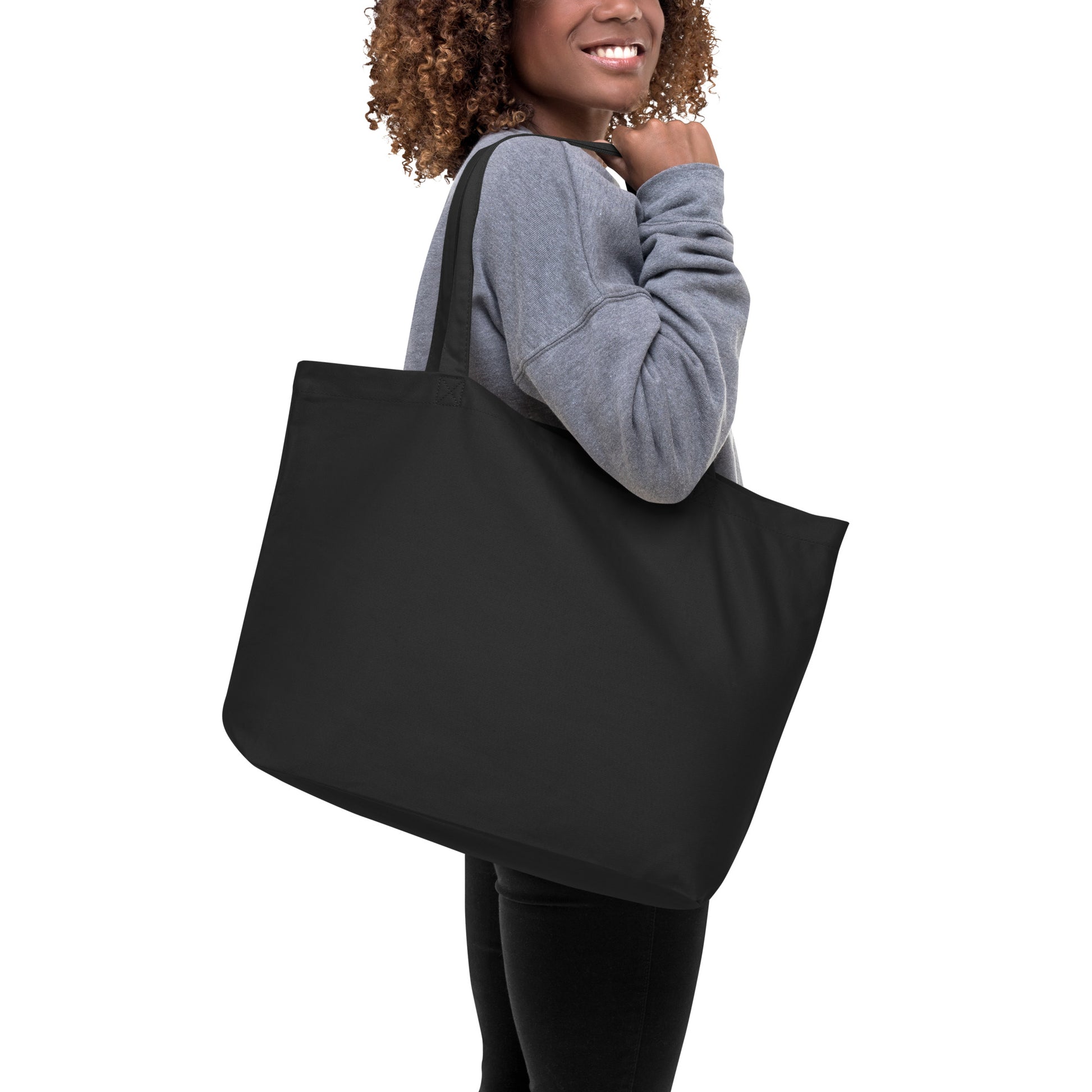 Believe in Yourself Large Organic Tote Bag – Eco-Friendly, Sustainable & Motivational Carryall
