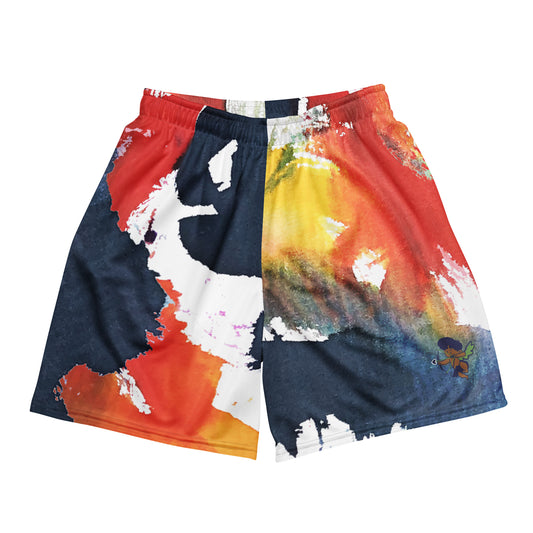 Lovers Printed Mesh Shorts – breathable and stylish streetwear mesh shorts for everyday wear.